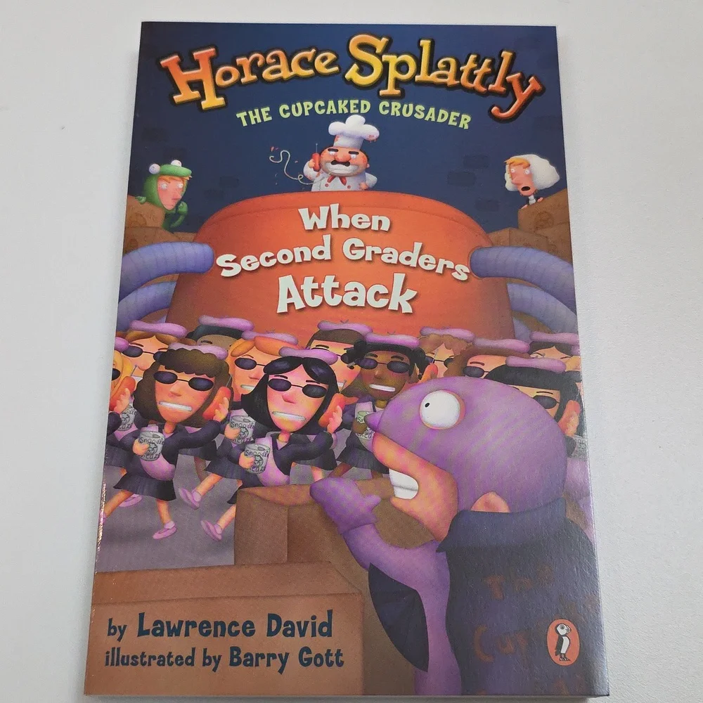Horace Splattly Books By Lawrence David Readers Ages 7 - 12 Chapter Books